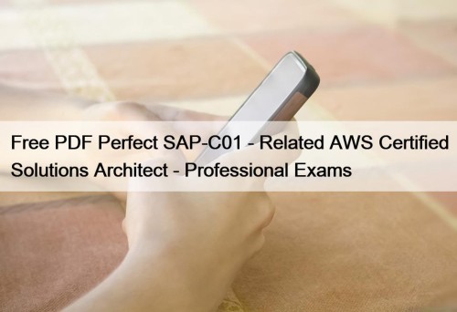 Free PDF Perfect SAP-C01 - Related AWS Certified ...